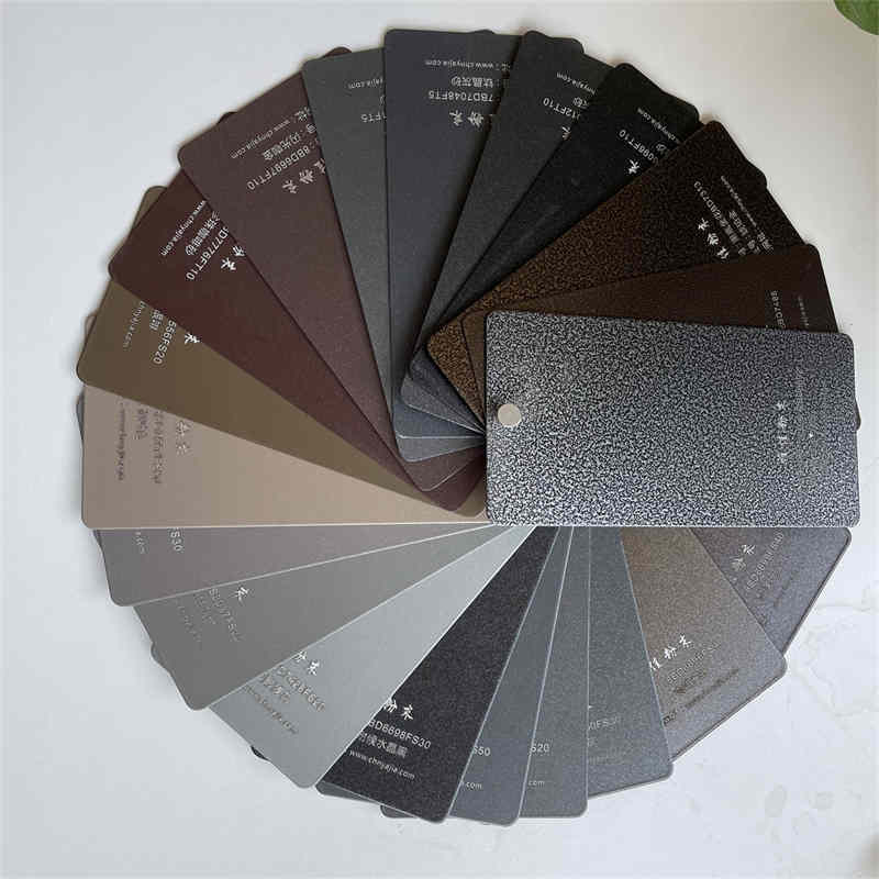 Why do particles appear in the coating after powder coating?